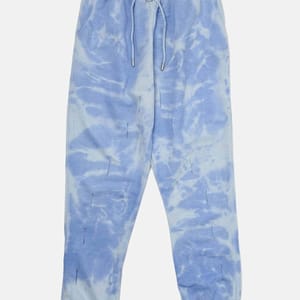 Blue Cropped High Waist Women's Trouser - Leggings & Bottoms 45