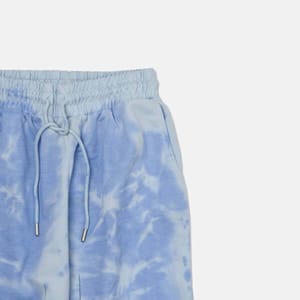 Blue Cropped High Waist Women's Trouser - Leggings & Bottoms 47