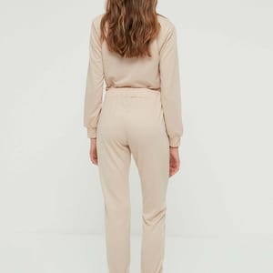 Drawstring Detail Printed Pants Trendyol - Women's Sweatpants 40