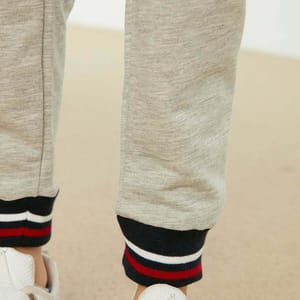 Kids Striped Cuffed Hem Sweatpants - Trousers & Sweatpants 78