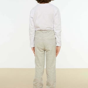 Kids Striped Cuffed Hem Sweatpants - Trousers & Sweatpants 79