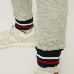 Kids Striped Cuffed Hem Sweatpants - Trousers & Sweatpants 82