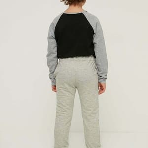 Kids Striped Cuffed Hem Sweatpants - Trousers & Sweatpants 84