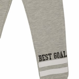 Kids Slogan Cuffed Sweatpants - Trousers & Sweatpants 103