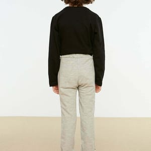 Kids Slogan Cuffed Sweatpants - Trousers & Sweatpants 94