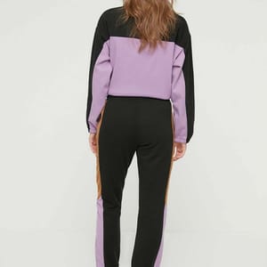 Colorblock Pocket Detail Knitted Sweatpants Trendyol - Women's Sweatpants 24