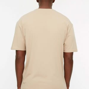 Natural Essential Crew Neck Short Sleeve Men's T-Shirt - Short Sleeve T-Shirt 24