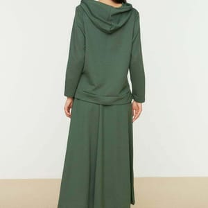 Women's Knitted Top & Skirt Set - Skirts Sets 49