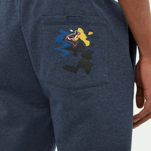 Indigo Solid Casual Men's Joggers - Sweatpants 23