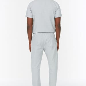 Straight Fit Drawstring Trousers - Trousers 24