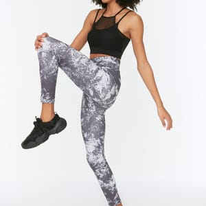 High Waist Printed Leggings High Waist Printed Leggings - Tights & Leggings 29