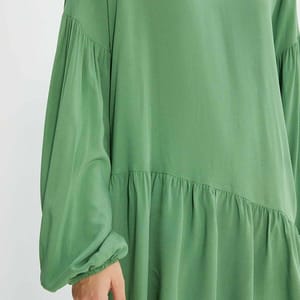 Pleated Knitted Tunic Top