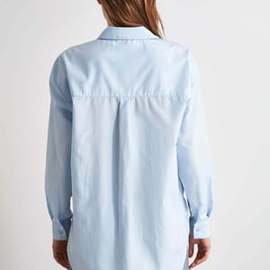 Button Down Three-Quarter Sleeves Women's Shirt - Shirts & Blouses 110