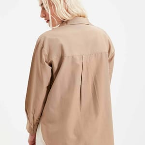 Button Down Three-Quarter Sleeves Women's Shirt - Shirts & Blouses 137