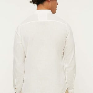 Textured Slim Fit Shirt - Long Sleeves Shirts 1