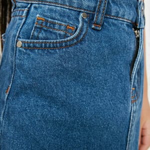 10_org_zoom Tasseled Denim Skirt - Skirts 82