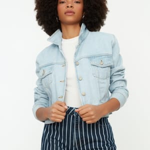Button Down Denim Jacket