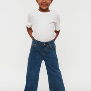 Mid Wash Straight Jeans - Jeans & Pants 75