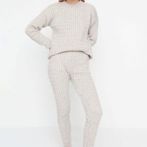 3_org_zoom Braided Knitwear Bottom Top Set - Co-ord Sets 35