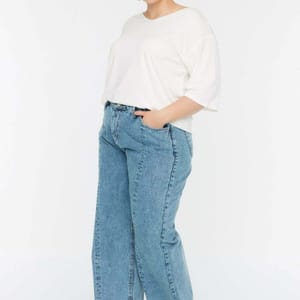 Plus Size Curve High Waist Jeans - Plus Size Pants & Leggings 26