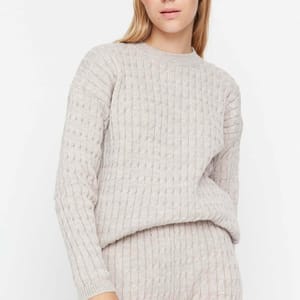 4_org_zoom Braided Knitwear Bottom Top Set - Co-ord Sets 37