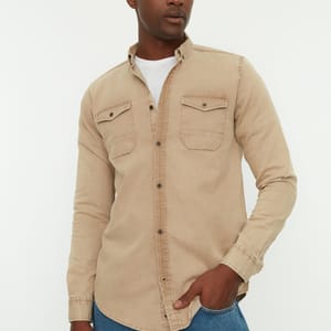 Regular Fit Denim Shirt - Long Sleeves Shirts 29
