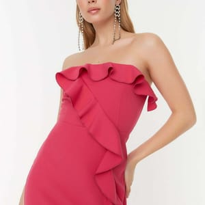 Petit Ruffled Maxi Evening & Graduation Dress - Maxi Dresses 22