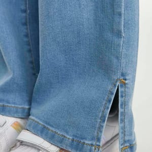 Mid Wash Straight Jeans - Jeans & Pants 43