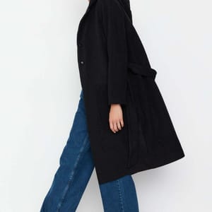 Hooded Cachet Belted Coat - Blazers & Coats 30