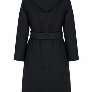 Hooded Cachet Belted Coat - Blazers & Coats 34