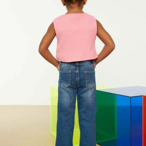 Dark Wash Flare Jeans - Jeans & Pants 38