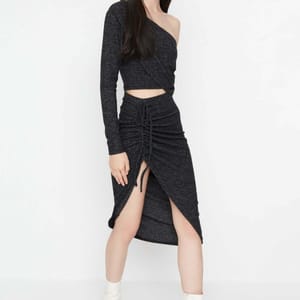 Soft Knitted Bottom-Top Set Trendyol - Women's Co-ord Sets 31