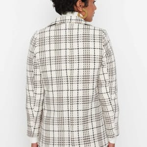 Plaid Blazer Jacket Plaid Blazer Jacket