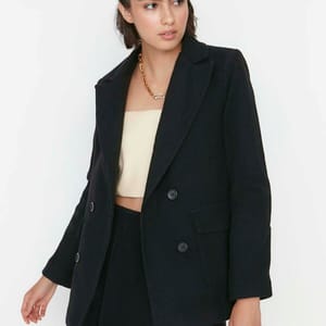Regular Fit Casual Jacket - Blazers & Coats 46