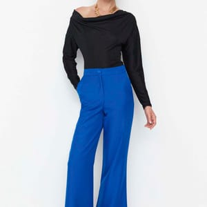 High Waist Wide Leg Pant