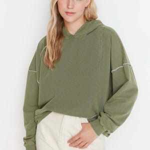 Loose Thin Knitted Hoody Loose Thin Knitted Hoody - Hoodies 45
