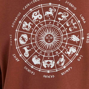 Printed Basic Thin Knitted Sweatshirt - Sweatshirts 48