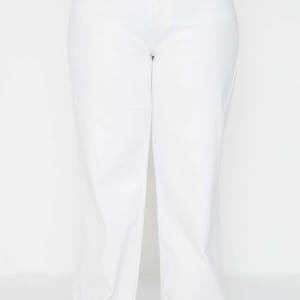 Plus Size High Waist Straight Jeans - Plus Size Pants & Leggings 32