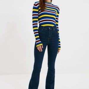 Trendyol - Women's Wide Leg Jeans 48