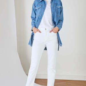 High Waist Mom Women's Jeans High Waist Slim Leg Women's Jeans - Skinny Jeans 52