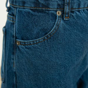 Blue High Waist Wide Leg Women's Jeans - Wide Leg Jeans 28