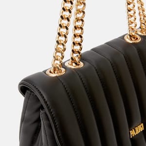 Parigi Black Flap Women's Shoulder Bag - Shoulder Bags 3