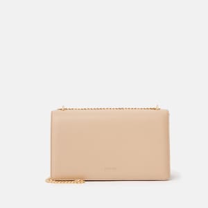 Parigi Flap Pale Beige Women's Shoulder Bag - Shoulder Bags