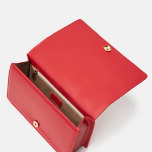 Parigi Women's Red Flap Shoulder Bag - Shoulder Bags 4