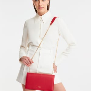 Parigi Women's Red Flap Shoulder Bag - Shoulder Bags 6