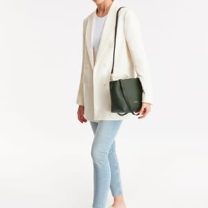 Parigi Khaki Women's Shoulder Bag - Shoulder Bags 4