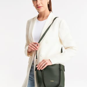 Parigi Khaki Women's Shoulder Bag - Shoulder Bags 5