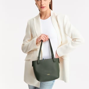 Parigi Khaki Women's Shoulder Bag - Shoulder Bags 7