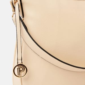 Parigi Women's Beige Shoulder Bag