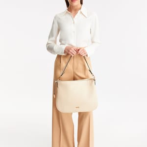Parigi Women's Beige Shoulder Bag